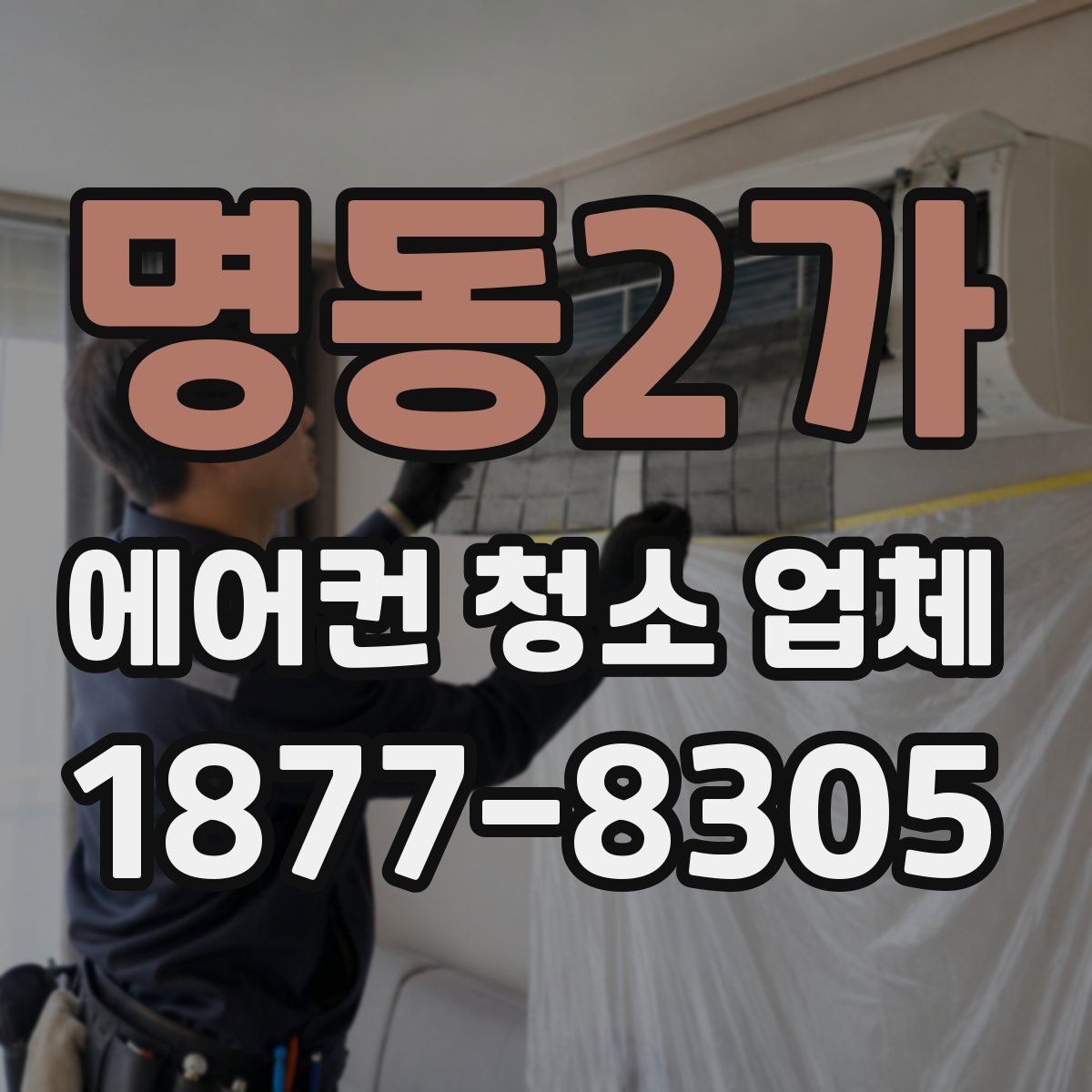 명동2가 에어컨 청소 업체