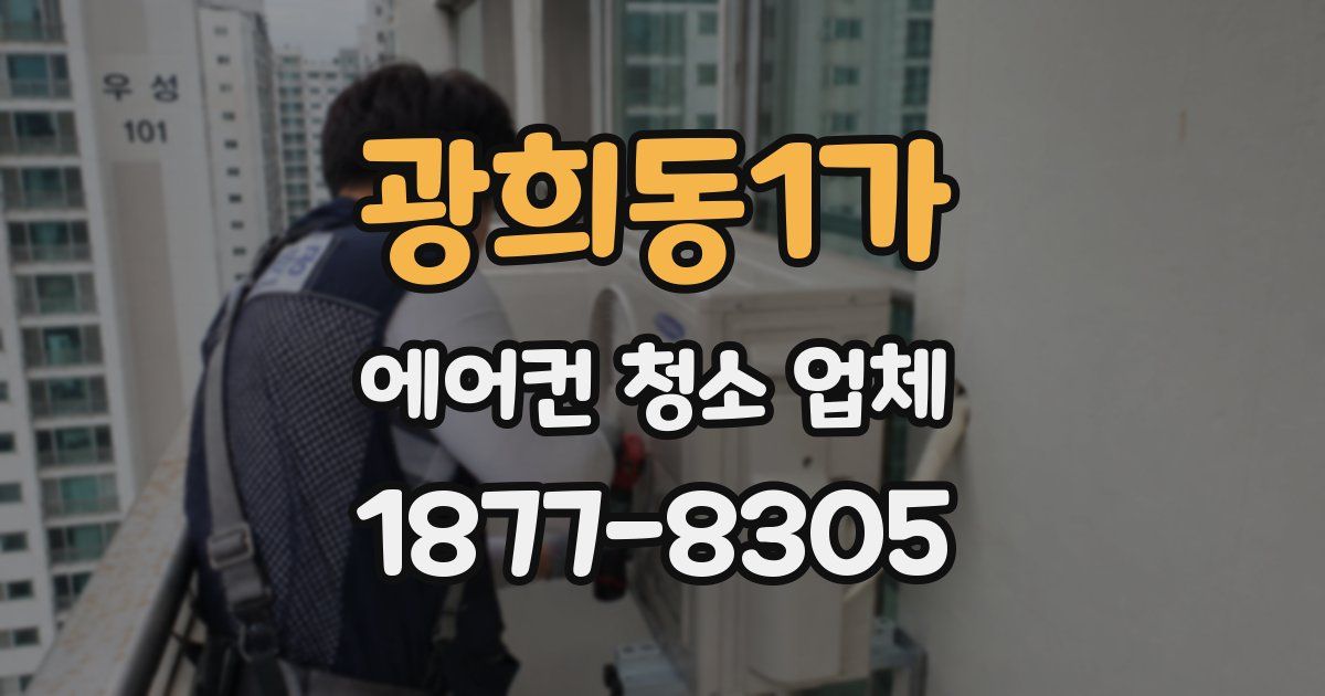 광희동1가 에어컨 청소 업체
