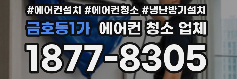 금호동1가 에어컨 청소 업체