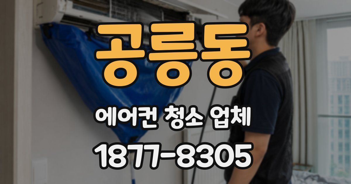 공릉동 에어컨 청소 업체