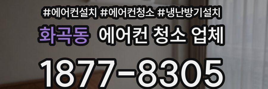화곡동 에어컨 청소 업체