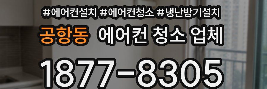 공항동 에어컨 청소 업체