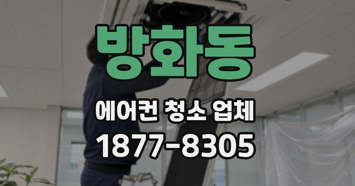 방화동 에어컨 청소 업체