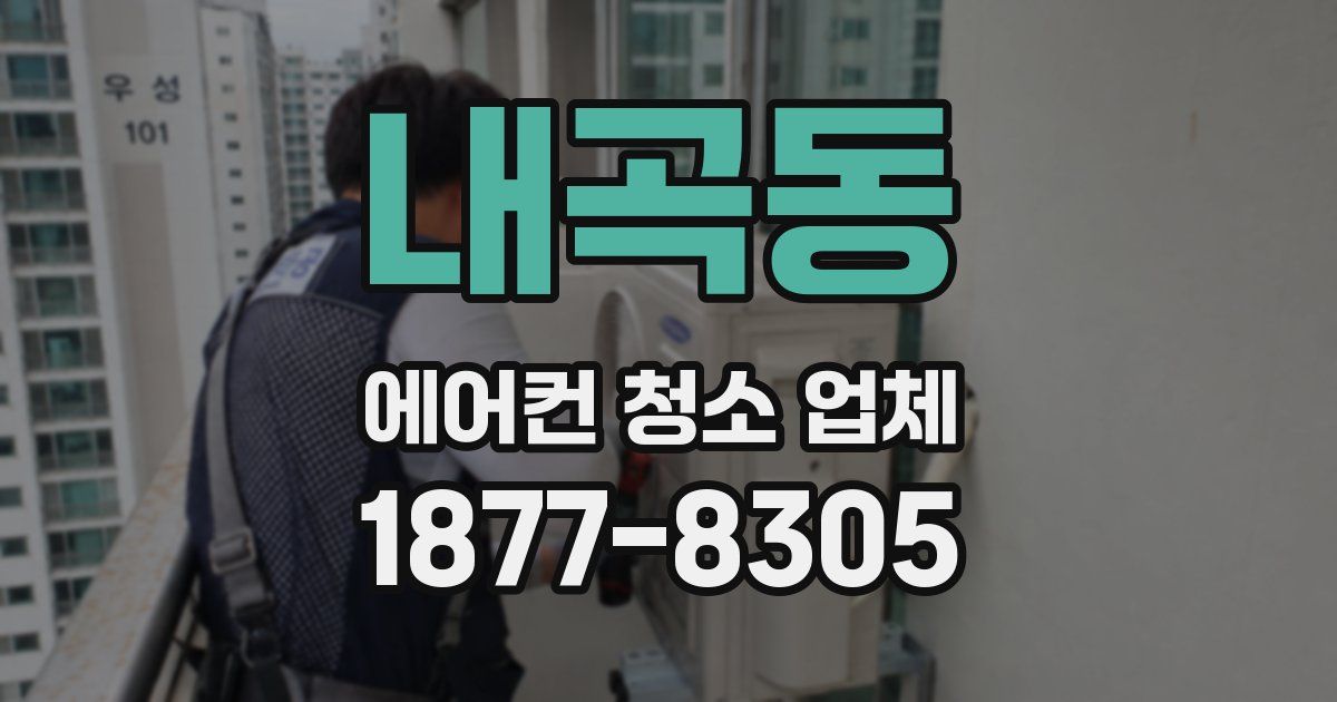 내곡동 에어컨 청소 업체