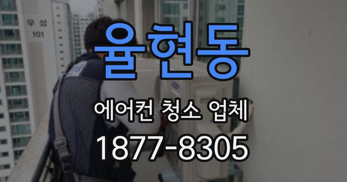 율현동 에어컨 청소 업체