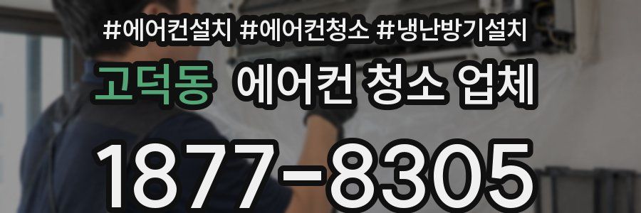 고덕동 에어컨 청소 업체