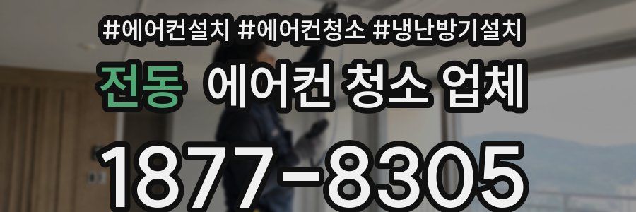 전동 에어컨 청소 업체