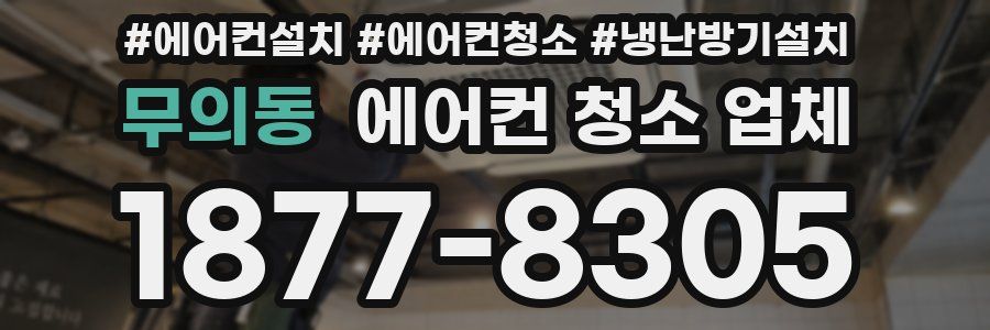 무의동 에어컨 청소 업체