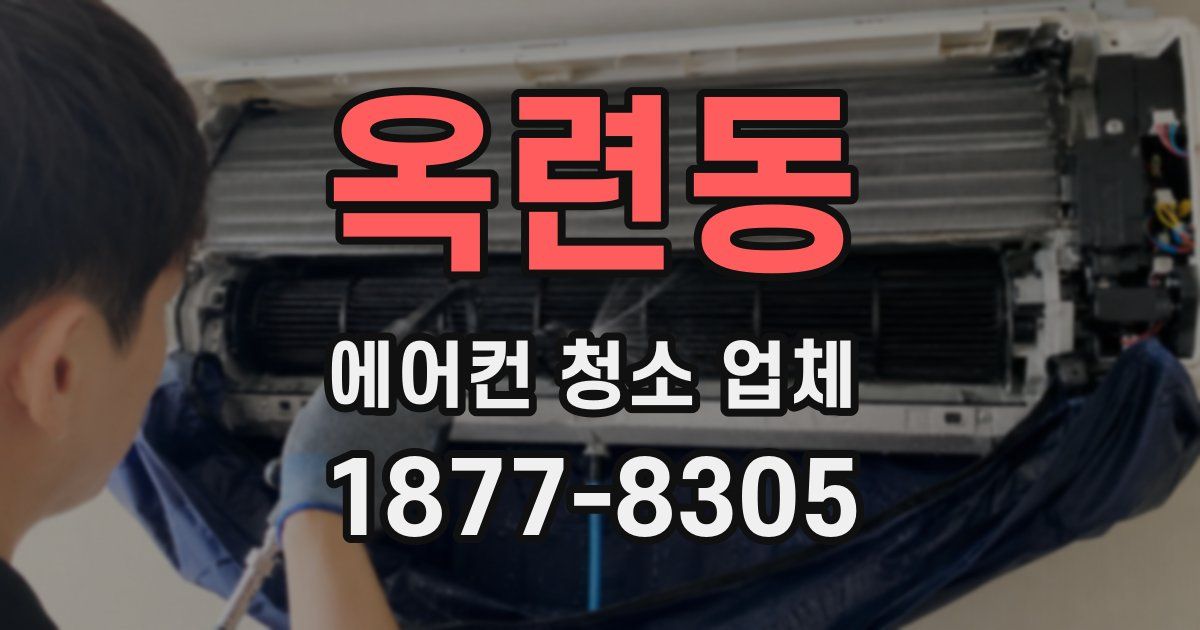 옥련동 에어컨 청소 업체