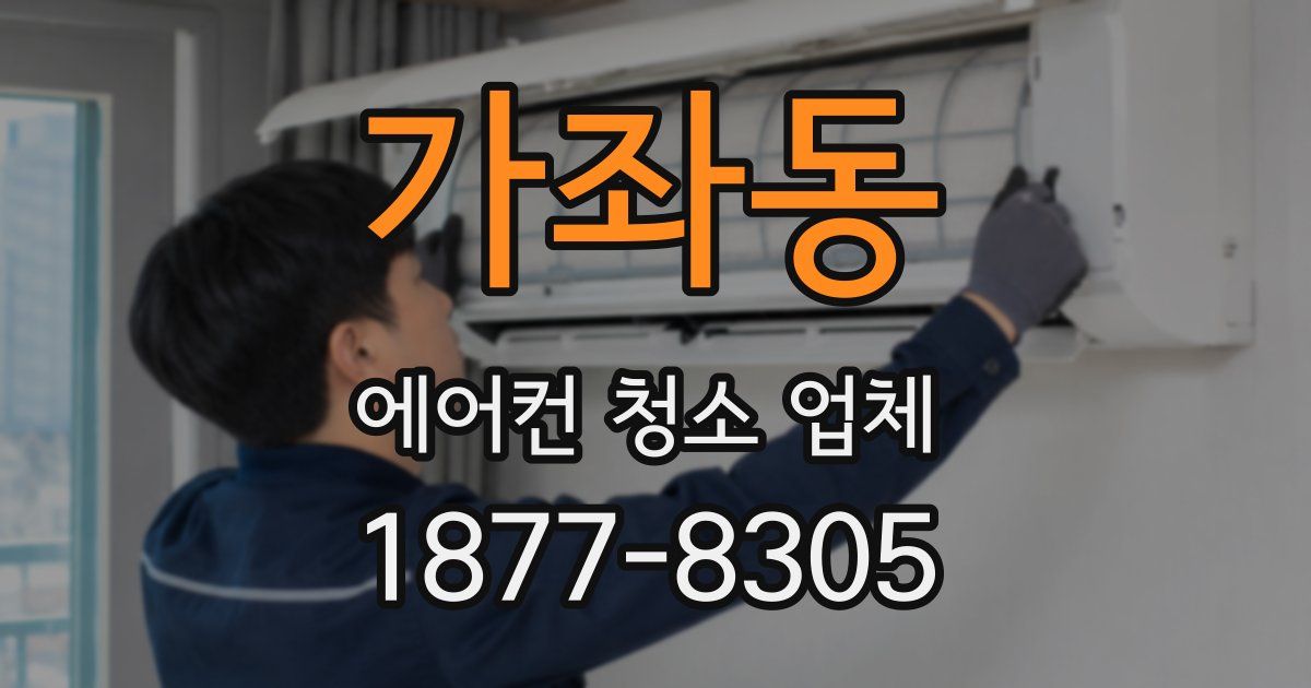 가좌동 에어컨 청소 업체