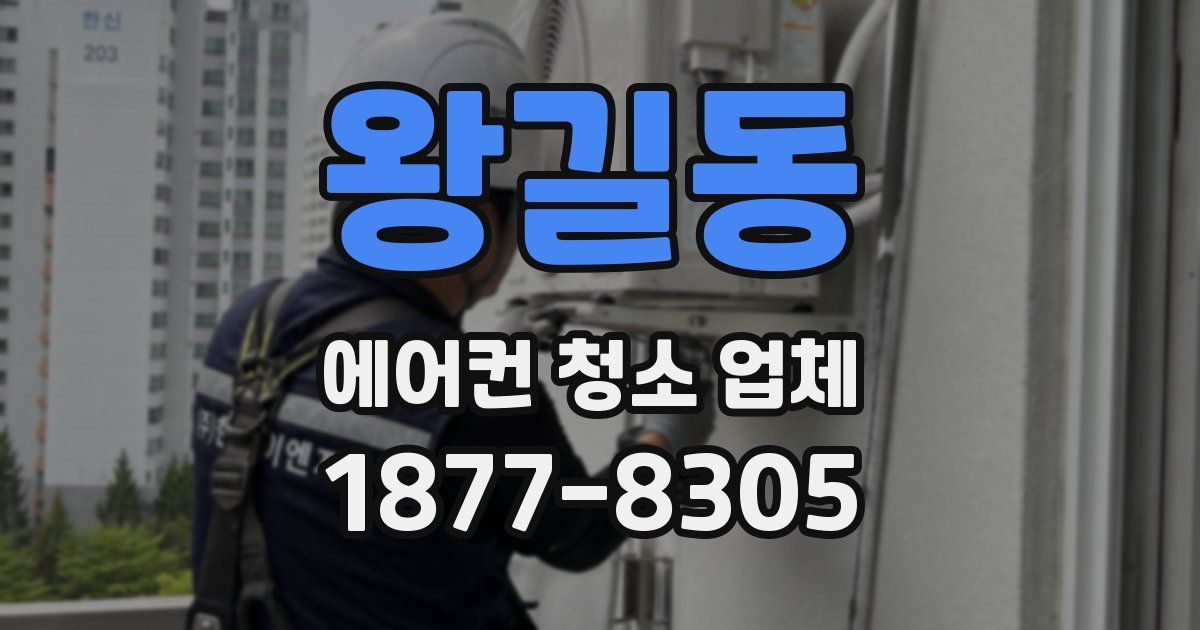 왕길동 에어컨 청소 업체