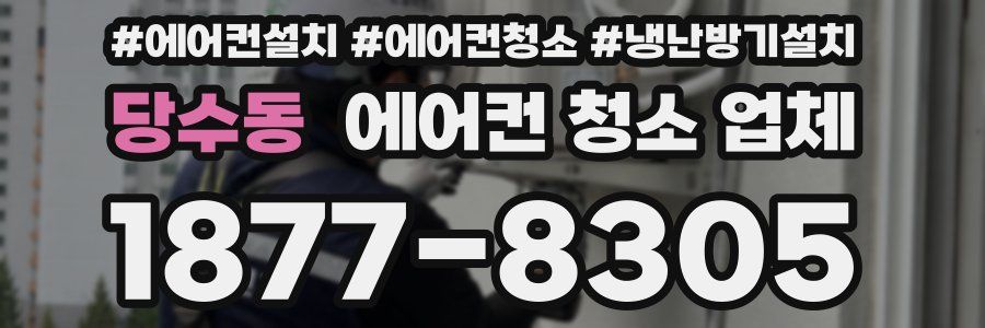 당수동 에어컨 청소 업체