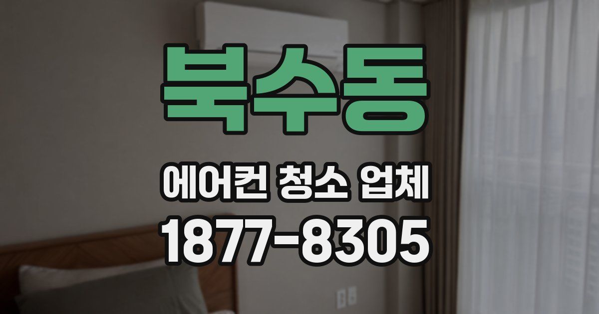 북수동 에어컨 청소 업체