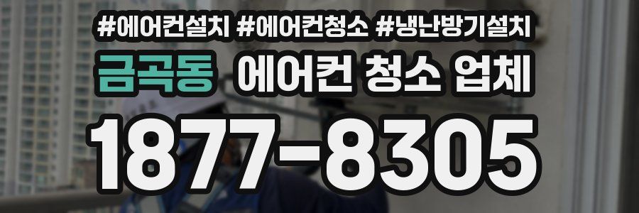 금곡동 에어컨 청소 업체