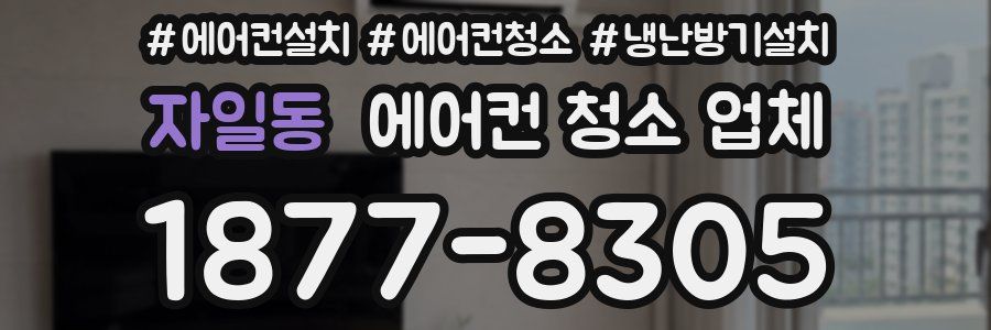 자일동 에어컨 청소 업체