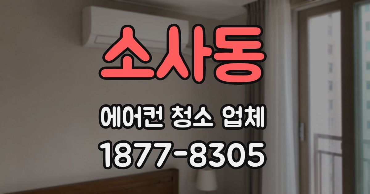 소사동 에어컨 청소 업체
