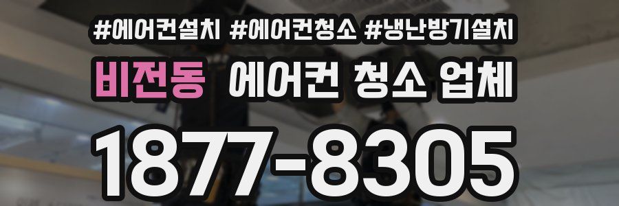 비전동 에어컨 청소 업체