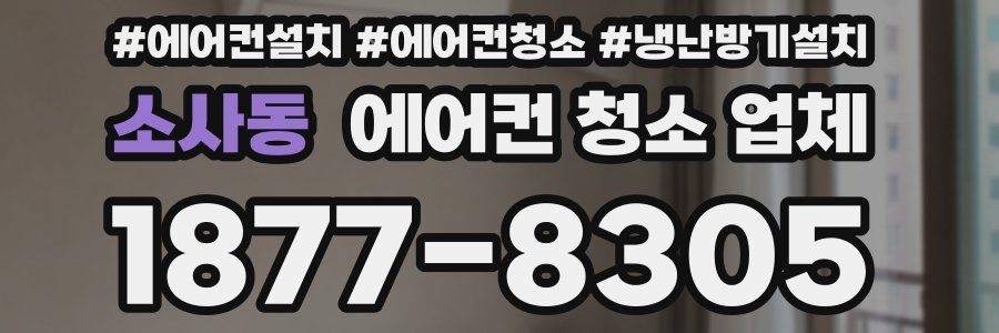 소사동 에어컨 청소 업체