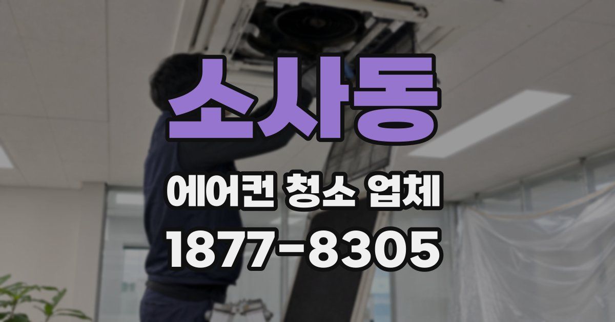 소사동 에어컨 청소 업체