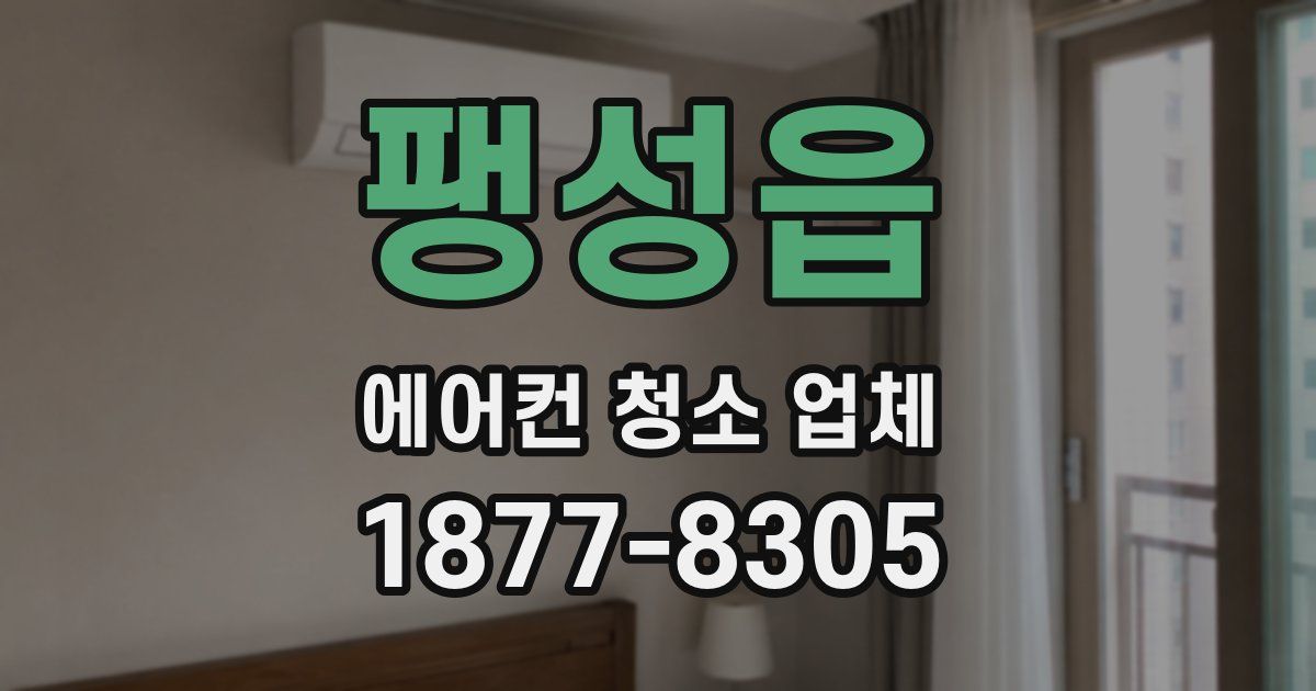 팽성읍 에어컨 청소 업체