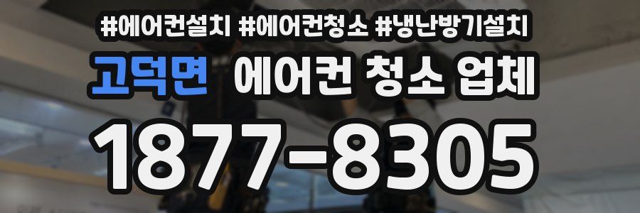 고덕면 에어컨 청소 업체