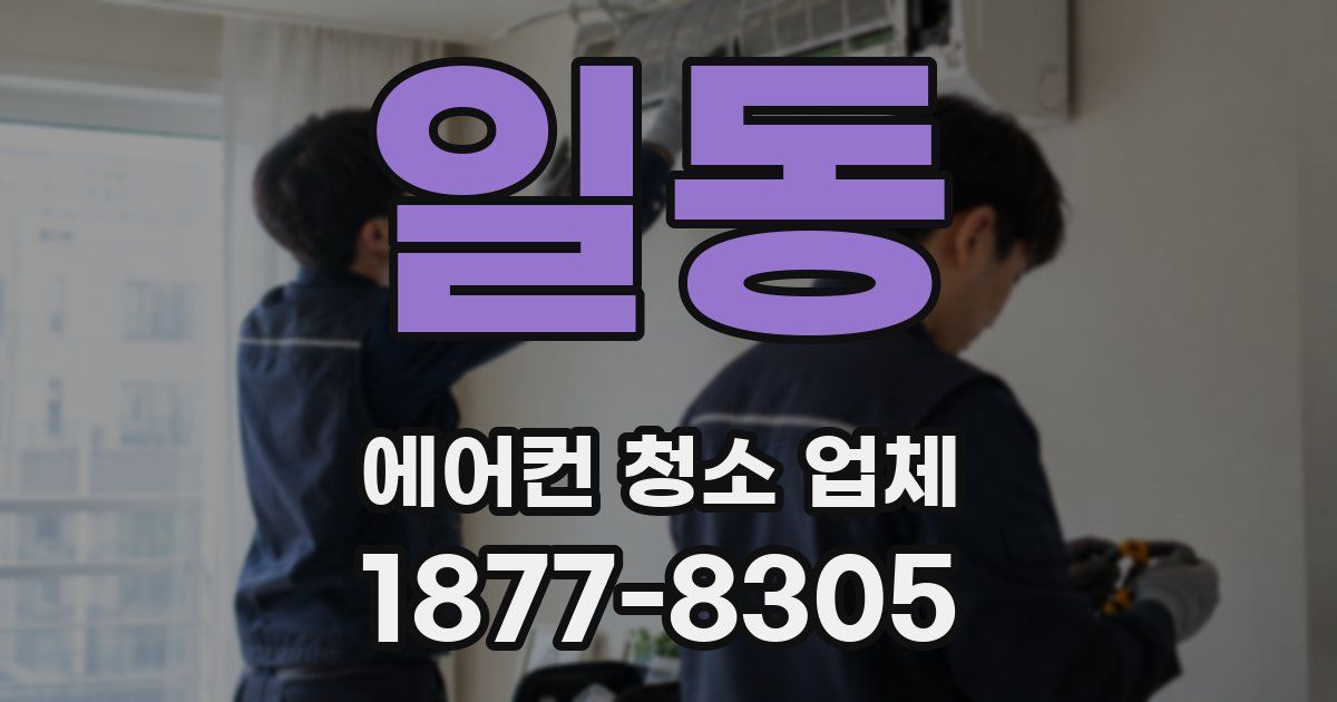 일동 에어컨 청소 업체