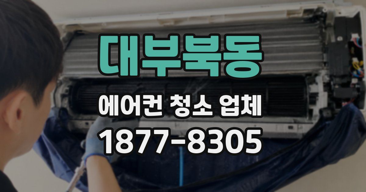 대부북동 에어컨 청소 업체