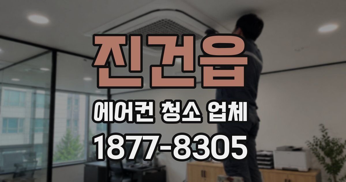 진건읍 에어컨 청소 업체