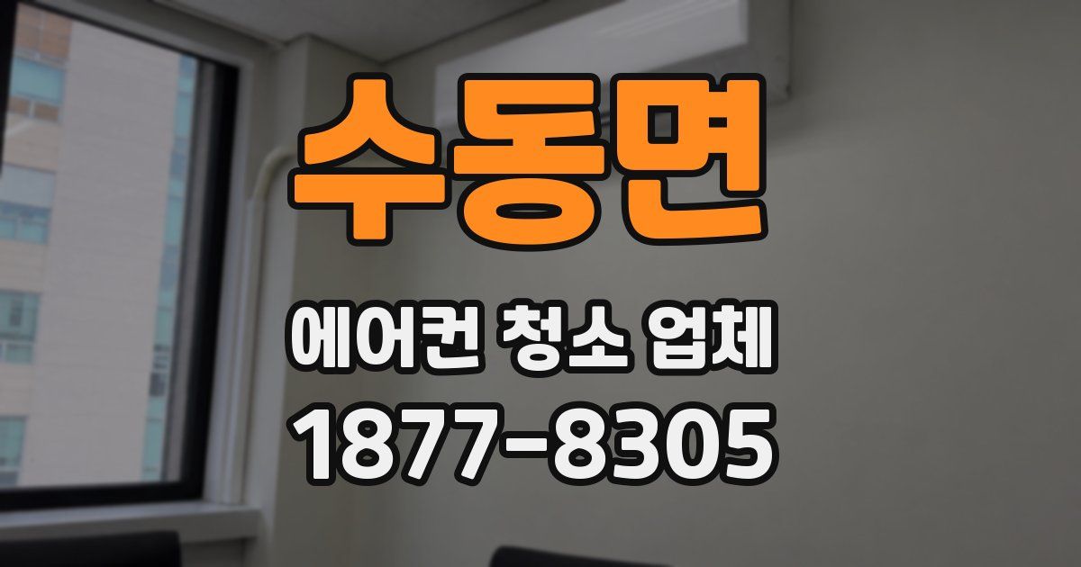 수동면 에어컨 청소 업체