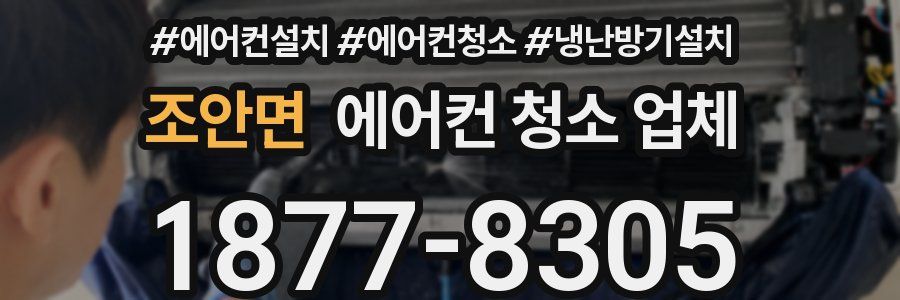 조안면 에어컨 청소 업체