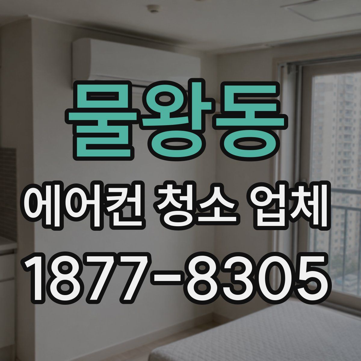 물왕동 에어컨 청소 업체