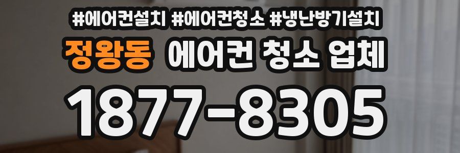 정왕동 에어컨 청소 업체