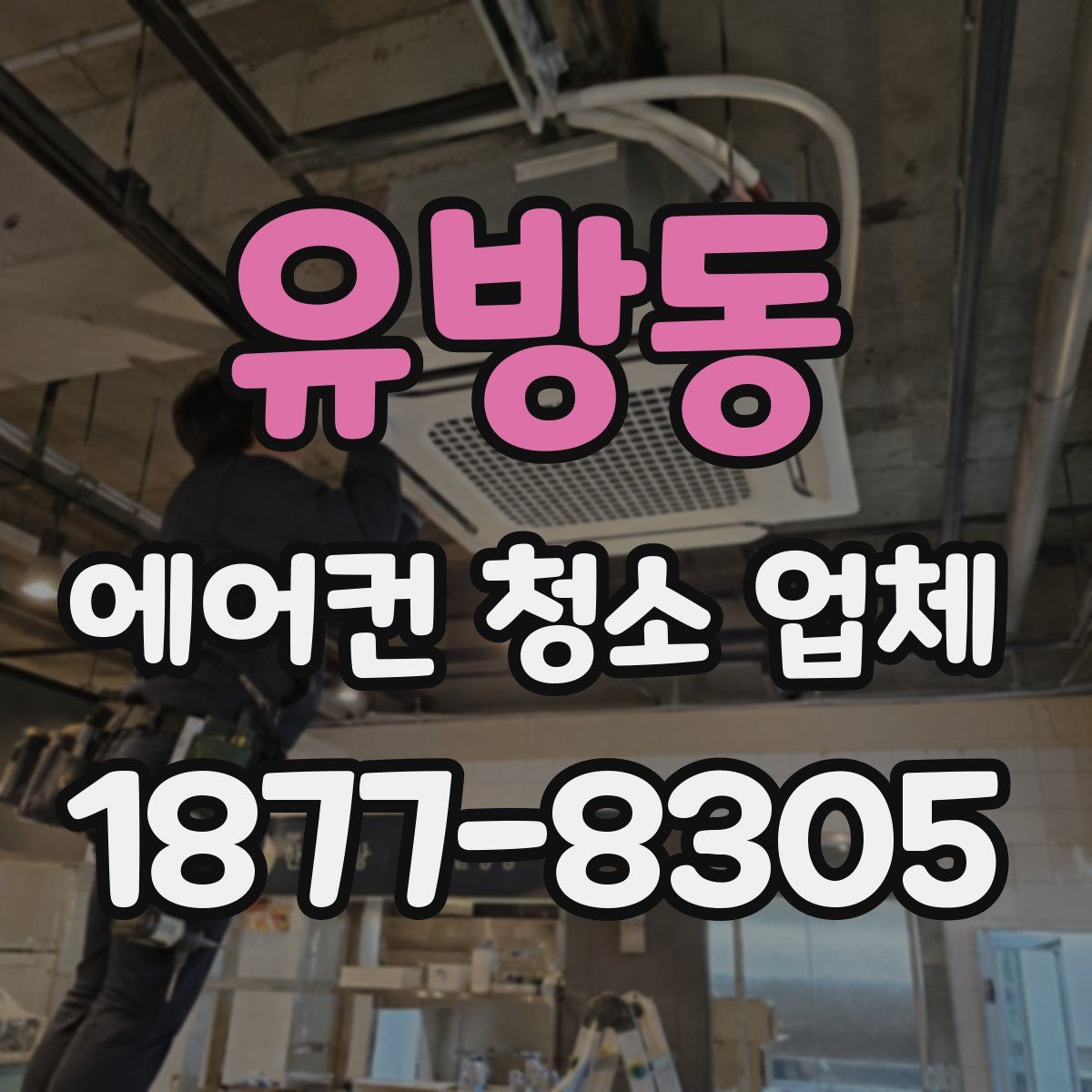 유방동 에어컨 청소 업체