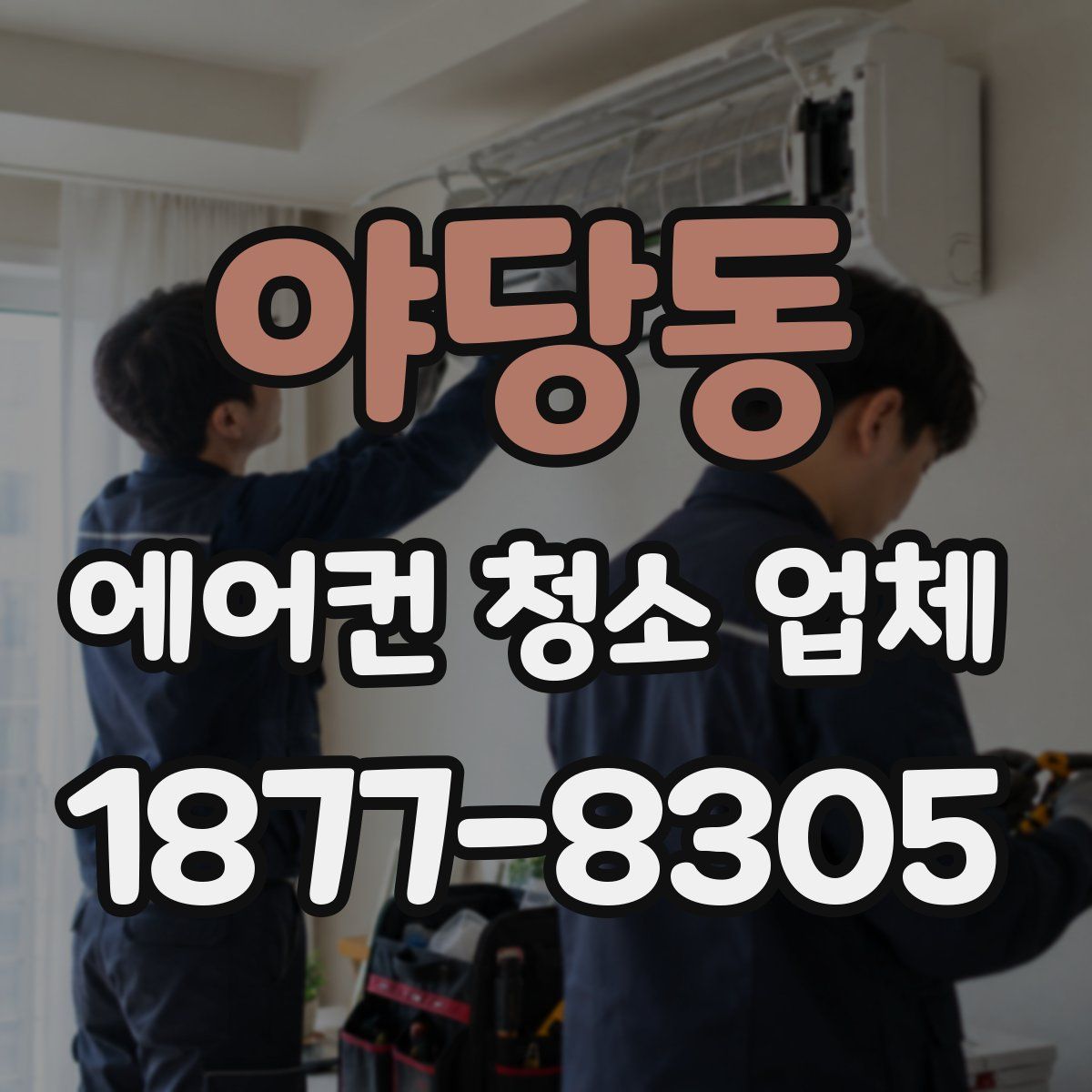 야당동 에어컨 청소 업체