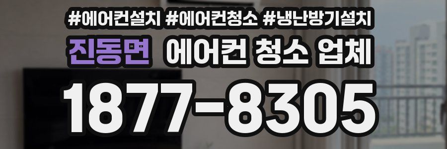 진동면 에어컨 청소 업체
