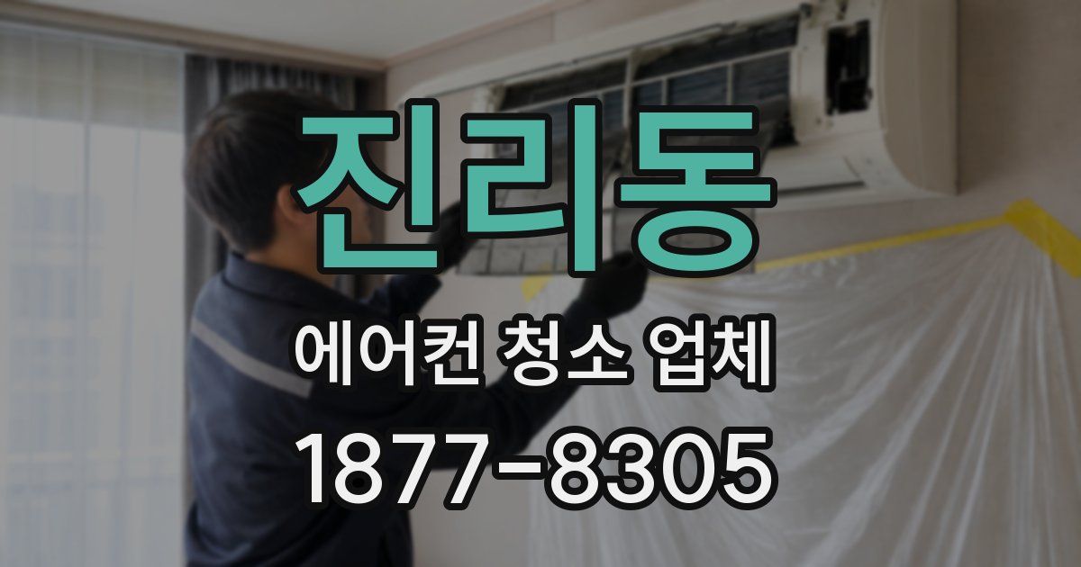 진리동 에어컨 청소 업체