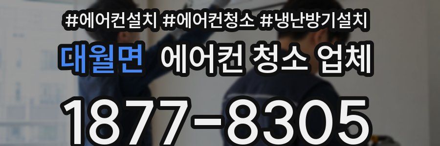 대월면 에어컨 청소 업체
