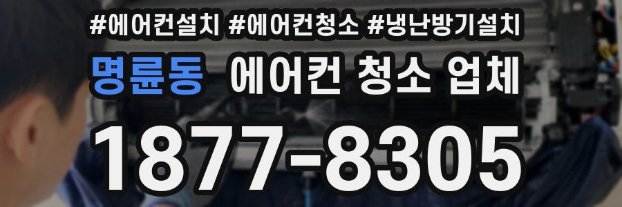 명륜동 에어컨 청소 업체