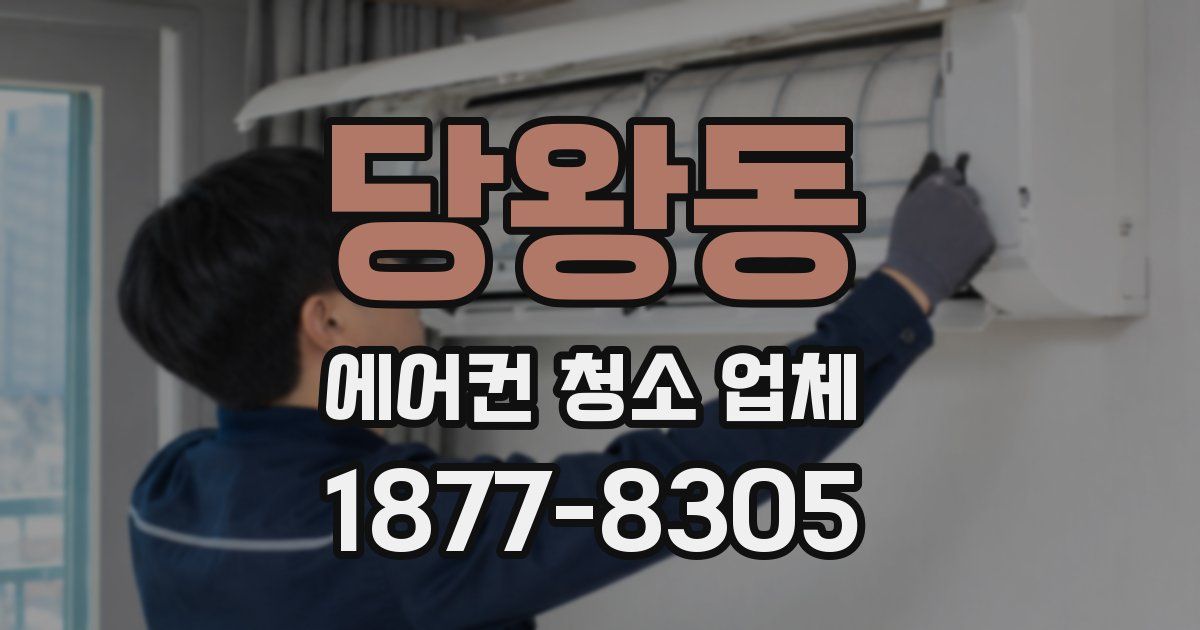 당왕동 에어컨 청소 업체