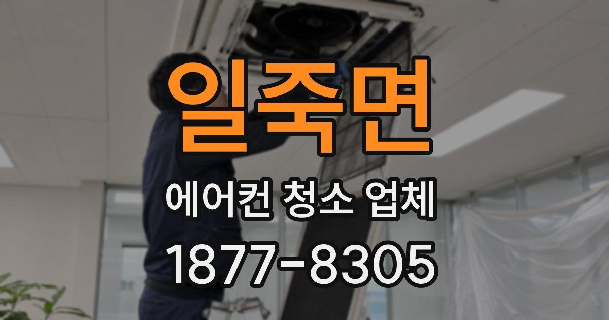 일죽면 에어컨 청소 업체