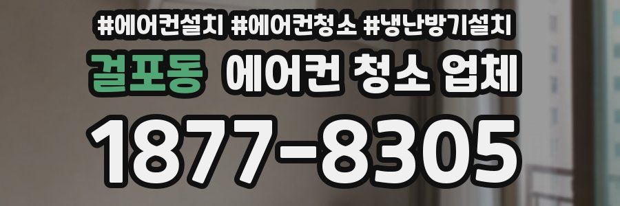 걸포동 에어컨 청소 업체