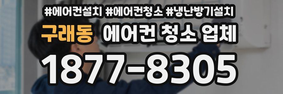 구래동 에어컨 청소 업체