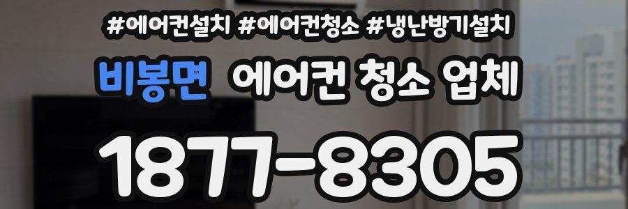 비봉면 에어컨 청소 업체