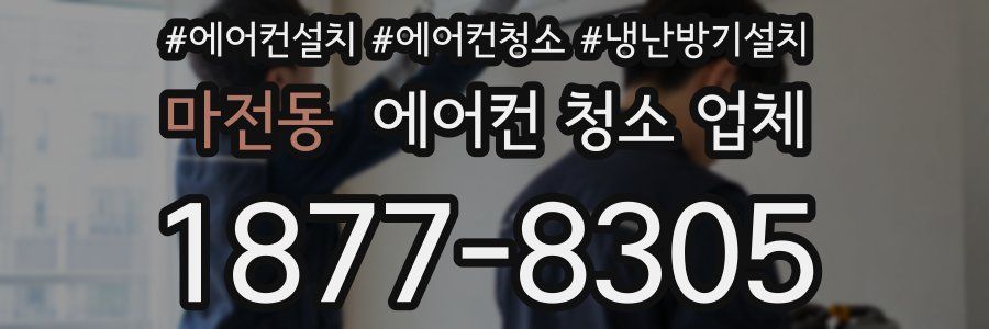 마전동 에어컨 청소 업체
