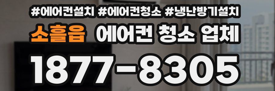 소흘읍 에어컨 청소 업체