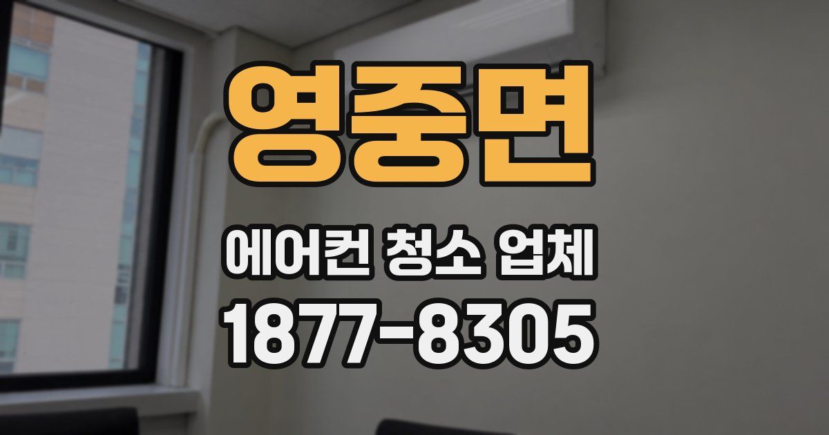 영중면 에어컨 청소 업체