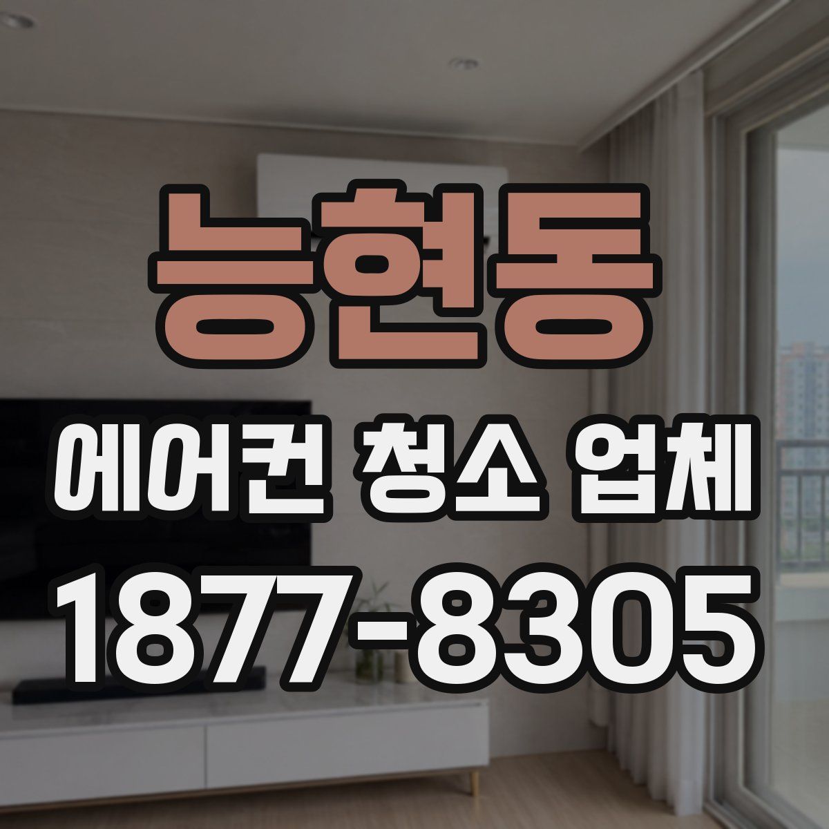 능현동 에어컨 청소 업체