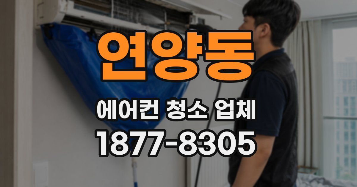 연양동 에어컨 청소 업체