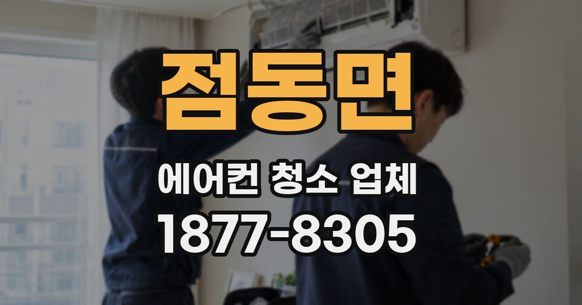 점동면 에어컨 청소 업체