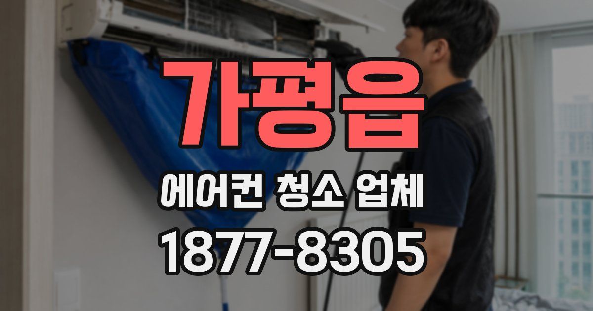 가평읍 에어컨 청소 업체